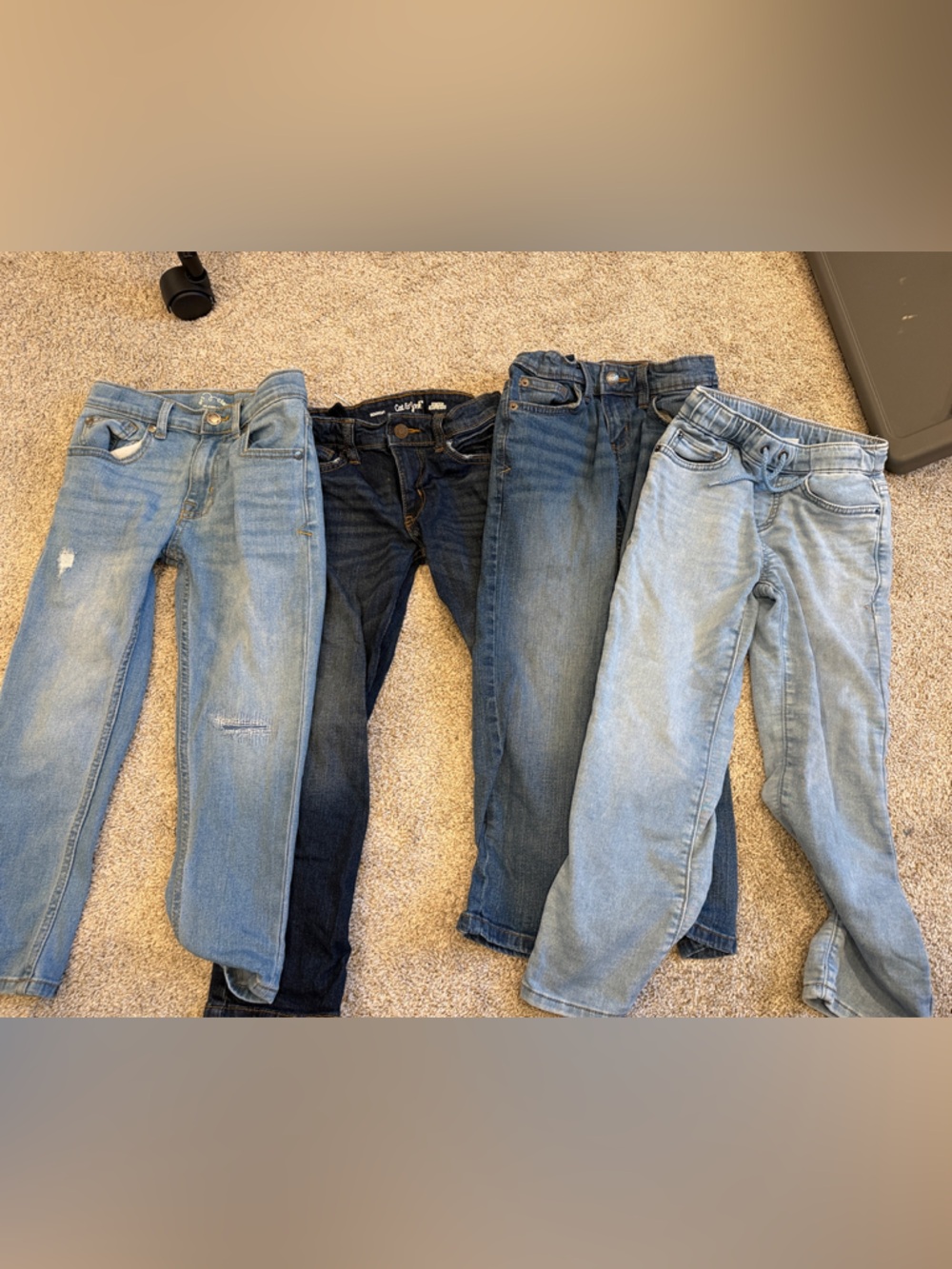 Boys Target jeans lot of four size 6-7